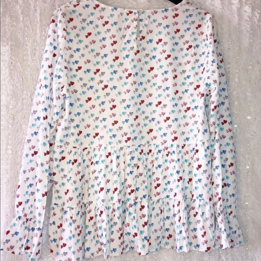Jane and Delancey Vday Long Sleeves Top-NEW